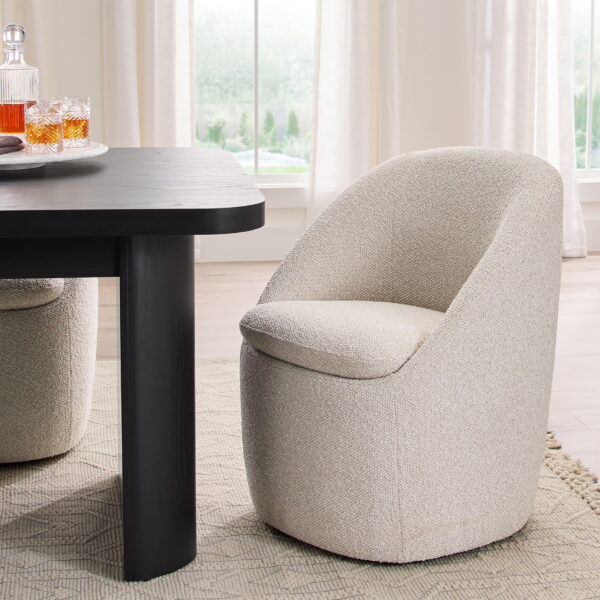Better Homes & Gardens Mira Everywhere Dining Chairs, Cream