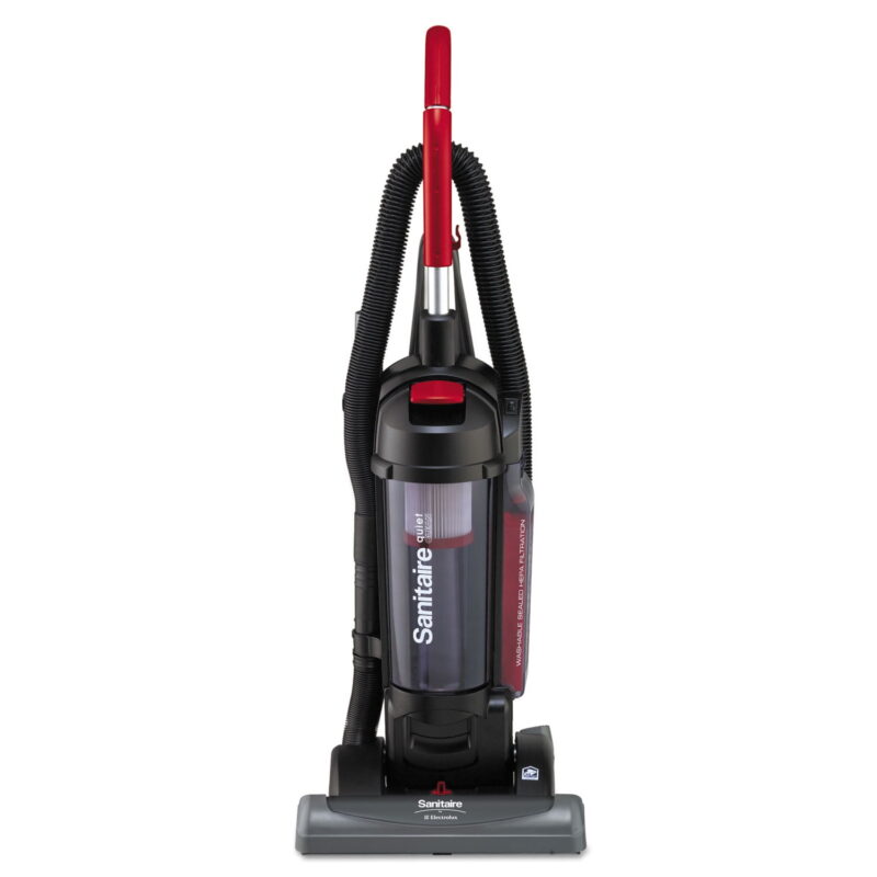 Electrolux Floor Care Force Quietclean Upright Vacuum With Dust Cup And Sealed Hepa Filtration, Black