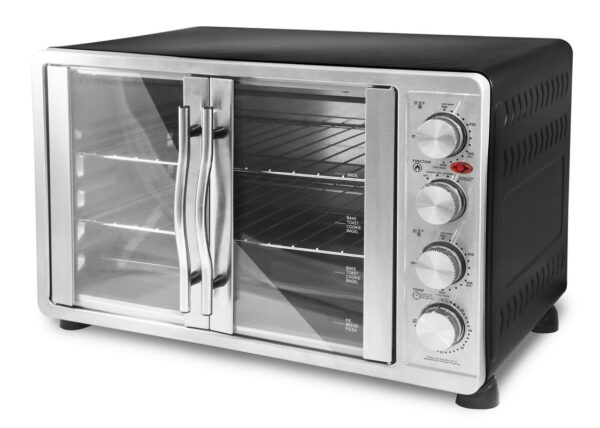 Elite Cuisine Double Door Oven with Rotisserie and Convection