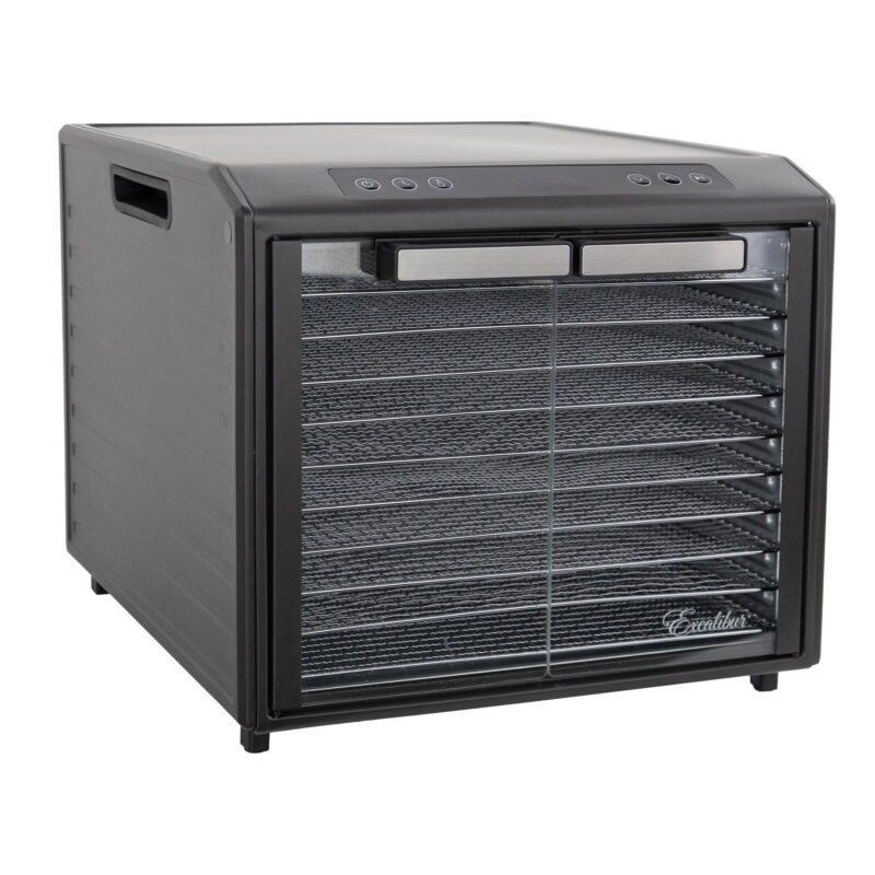 Excalibur 10 Tray Select Digital Dehydrator, in Stainless Steel (DH10SCSS13)