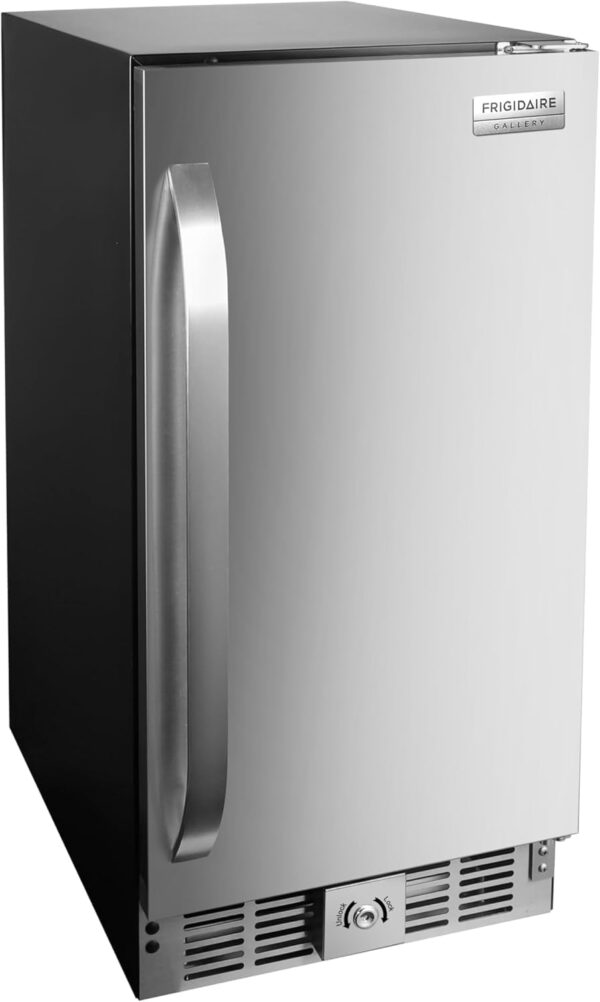 Frigidaire 2.9 Cu Ft Capacity built in fridge, frost free-W:11.6" x L: 17.2" X H: 25.3" (Stainless Steel)