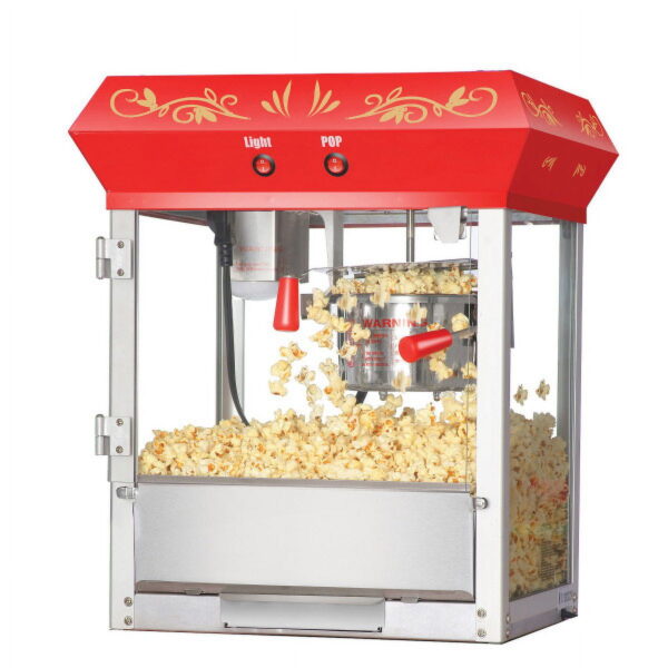 Great Northern Popcorn Red Commercial Electric Popcorn Popper
