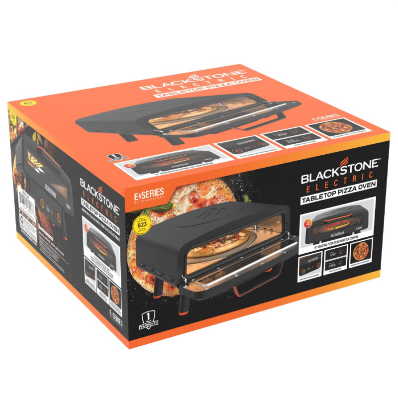 Blackstone 14" Electric Tabletop Pizza Oven with Rotating Pizza Stone - Image 4
