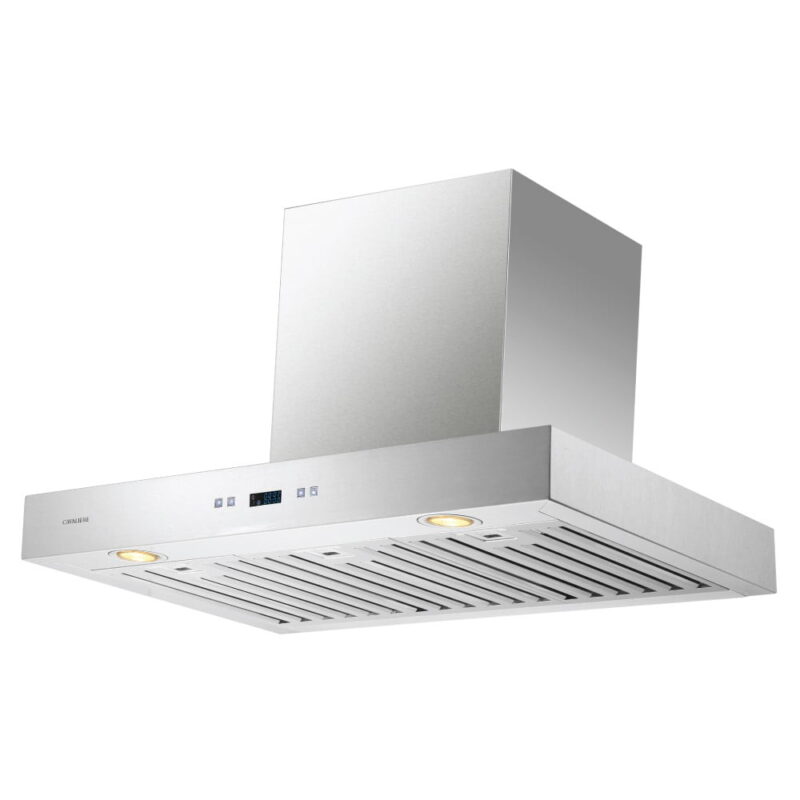CAVALIERE 30" Inch Range Hood in Brushed Stainless Steel 900 CFM- LED Lighting- SV218Z-30 - Image 5