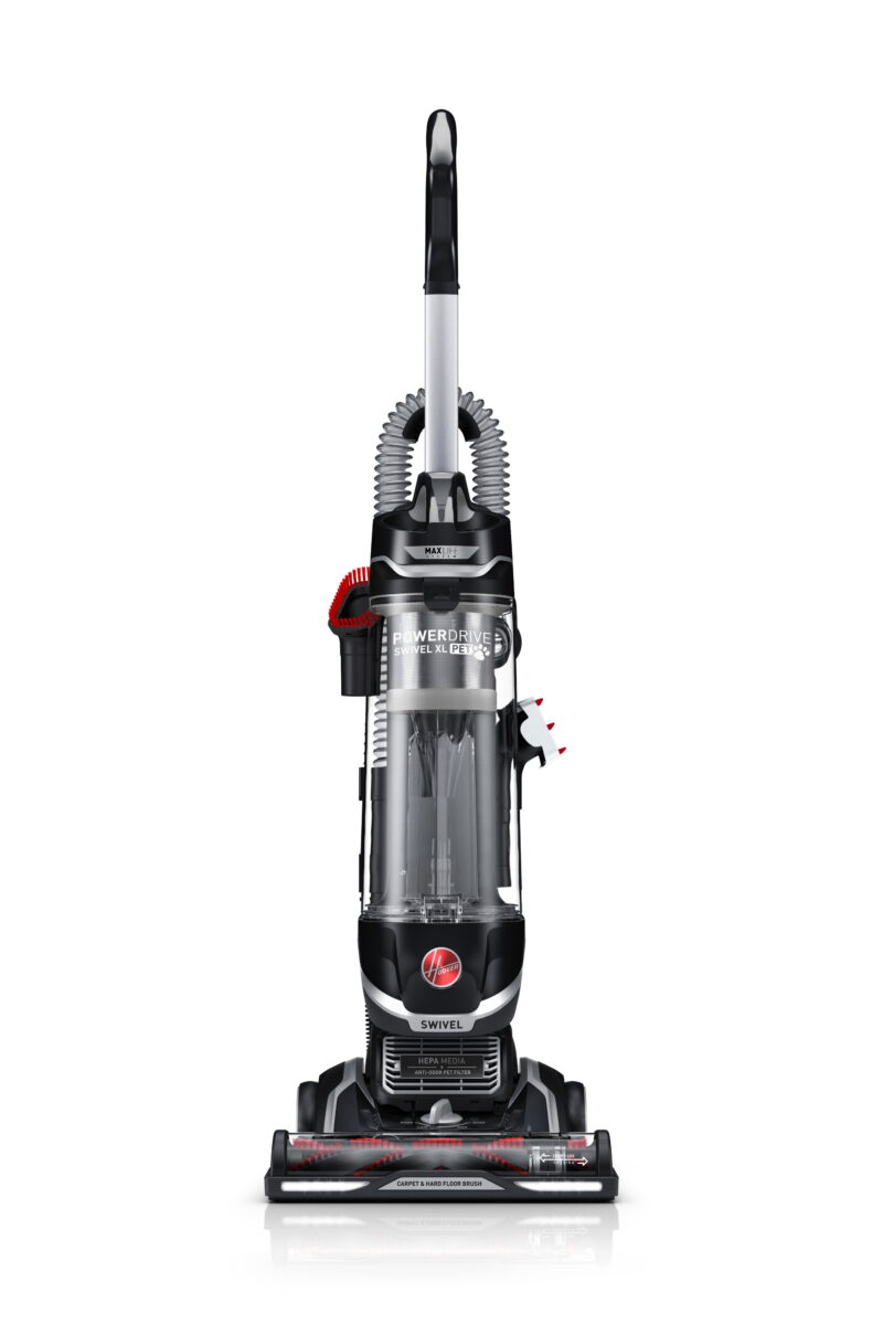 Hoover MAXLife Power Drive Swivel XL Pet Bagless Upright Vacuum Cleaner with HEPA Media Filtration, UH75210 & Pet Carpet Powder - Image 2
