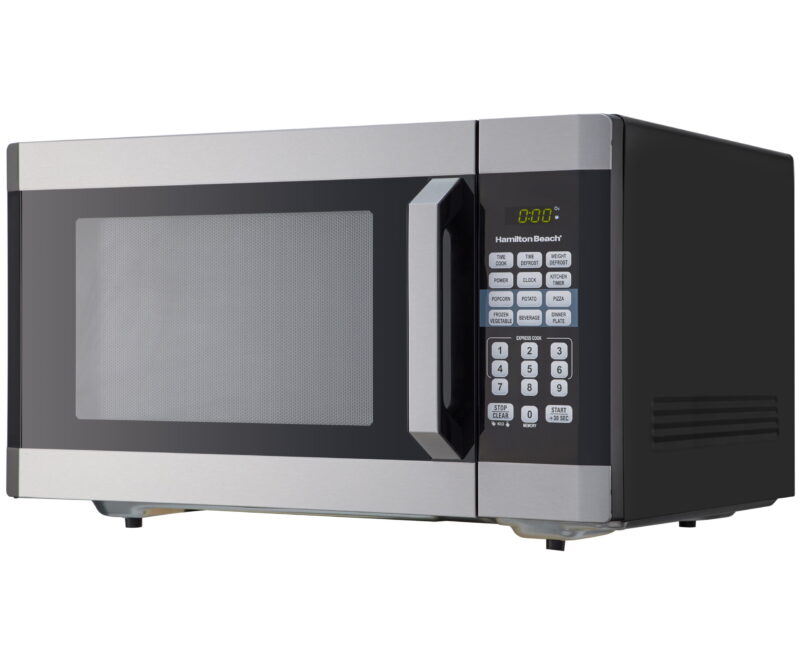 Hamilton Beach 1.6 Cu. ft. Digital Microwave Oven, Stainless Steel - Image 4