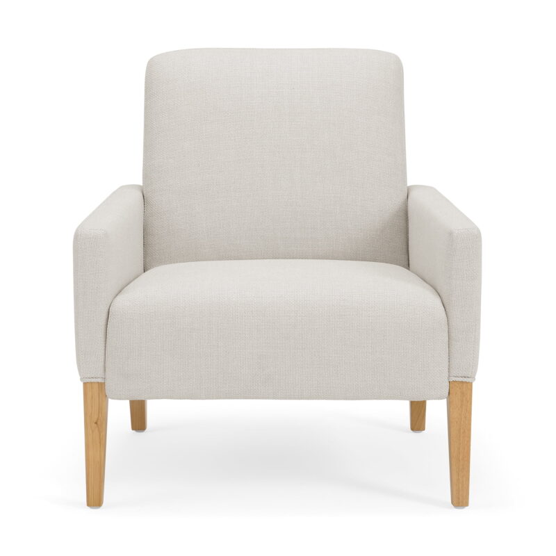 Better Homes & Gardens Reading Accent Chair, Cream - Image 2