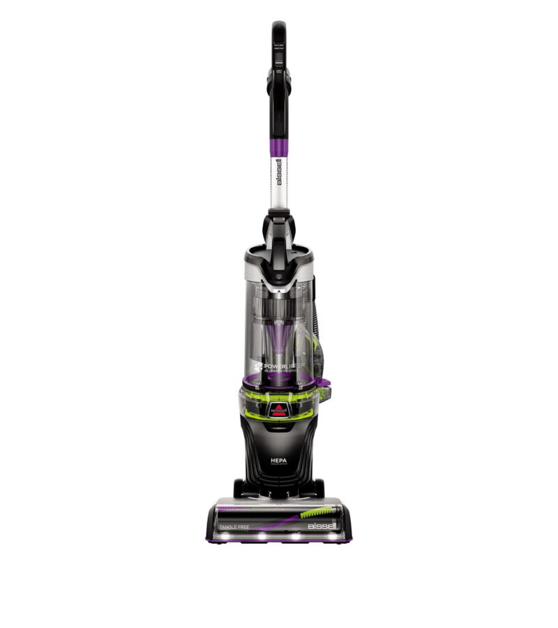 BISSELL Upright Vacuum, PowerLifter Allergen Pet Rewind, Pet Friendly , Bagless, HEPA filter, with Tangle Free Brush Roll, Swivel Steering and LED Headlights, 3404, Black - Image 2