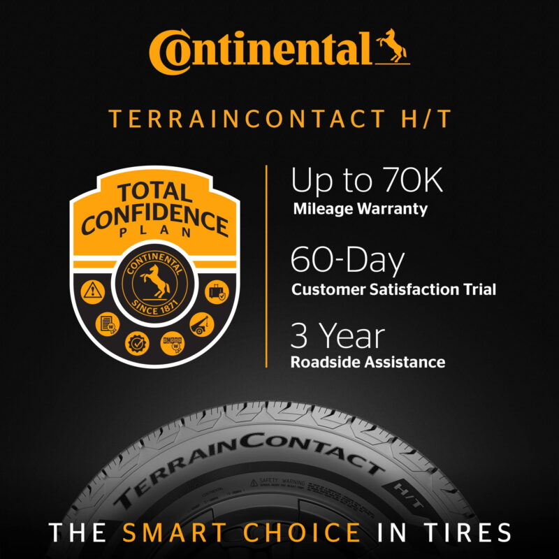 Continental TerrainContact H/T All Season 275/60R20 115T Light Truck Tire - Image 5