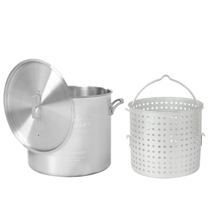 Creole Feast SBK1001, 100QT Gas Seafood Boiling Kit with Strainer for Large Gatherings - Image 3