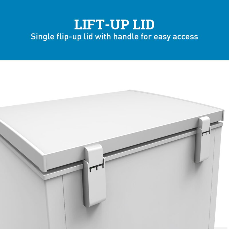 Avanti Garage Ready Chest Freezer, 5.0 Cu. ft. Capacity, in White (​CF5F0W) - Image 6