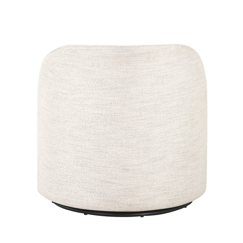 Better Homes & Gardens Juliet Modern Arch Swivel Accent Chair, Cream Boucle - Image 3