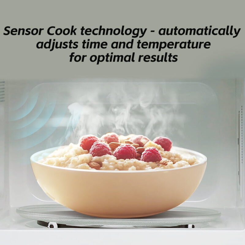 Hamilton Beach 1.6 Cu ft Sensor Cook Countertop Microwave Oven in Stainless Steel, New - Image 5