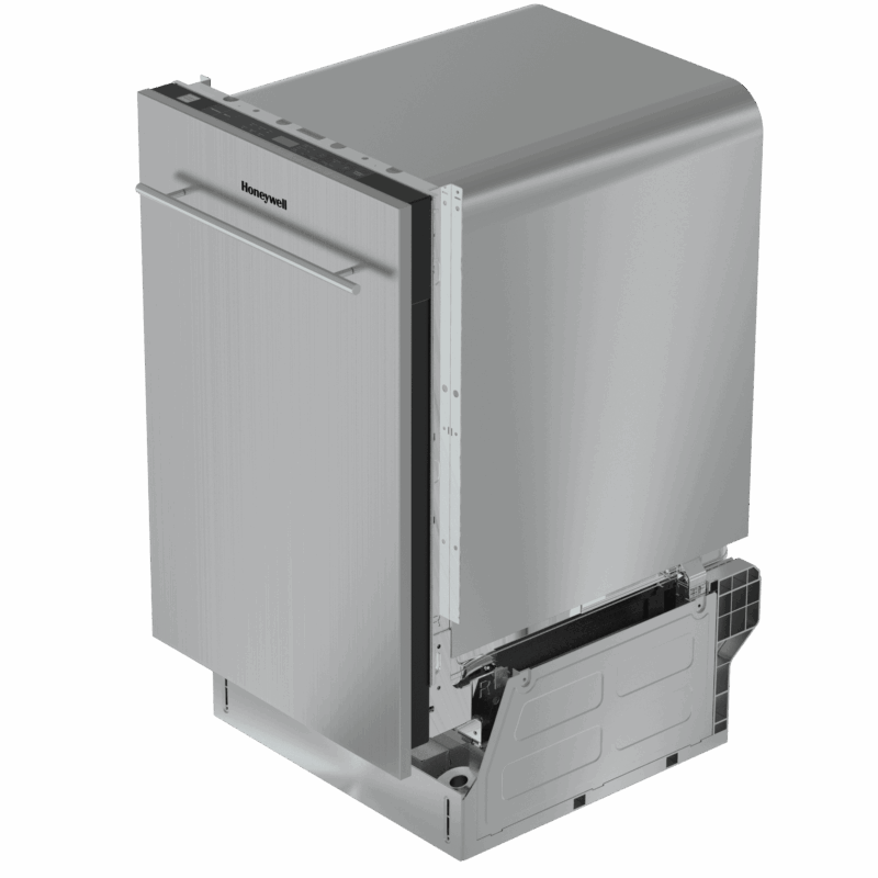 Honeywell 18 in Stainless Steel Built-in Dishwashers - Image 3
