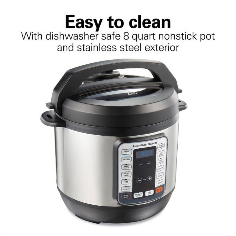 Hamilton Beach 34508HB QuikCook Pressure Cooker - Image 6