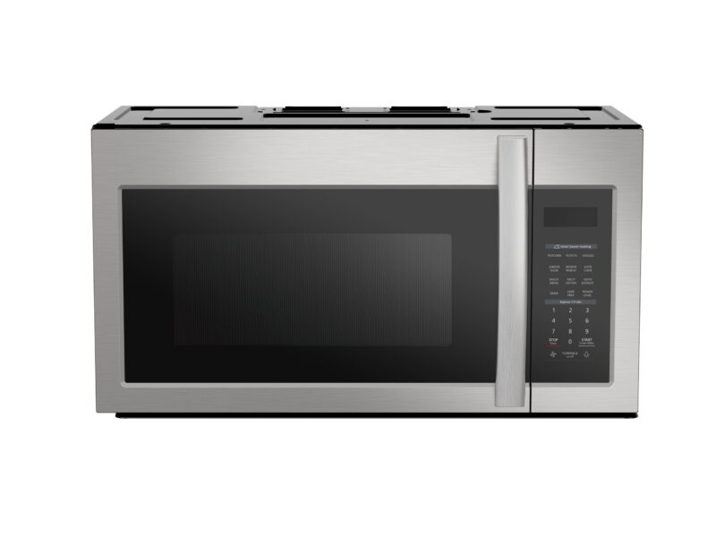 Black+Decker 1.9 Cu Ft 16.40 in Over The Range Microwave Oven in Stainless Steel - Image 2
