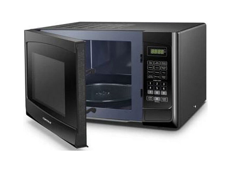 Built-In Microwave Oven - W/Trim Kit - Black - 0.9 Cuft. - Rv-980B - Image 2