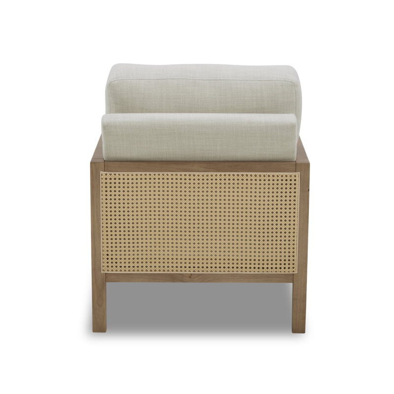 Better Homes & Gardens Springwood Caning Accent Chair, Light Honey Finish - Image 5