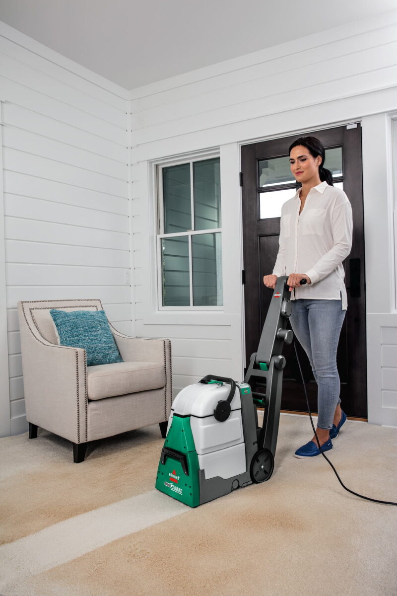 BISSELL Big Green Machine Professional Carpet Cleaner, with XL DirtLifter PowerBrush, 9' Long Reach Hose, 6-inch Tough Stain Tool, Includes PRO MAX with Stain Protect Technology Formula, 86T3 - Image 3