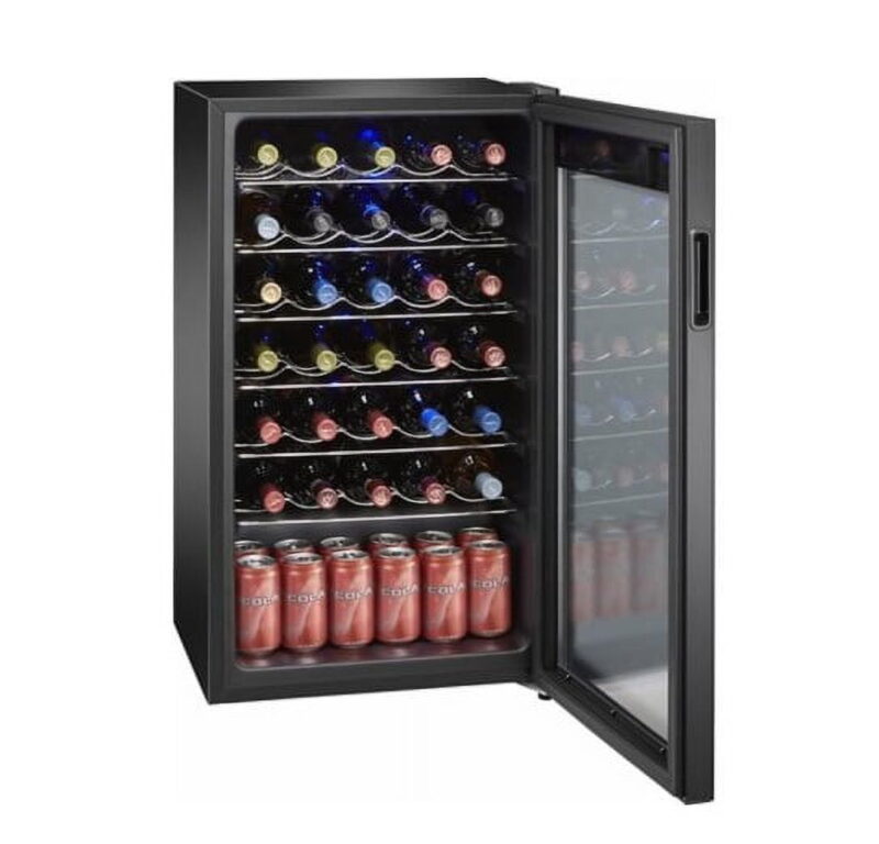 Arctic King Premium 34-Bottle Standard Wine Cooler, Glass Door, AWCA034ADB - Image 2