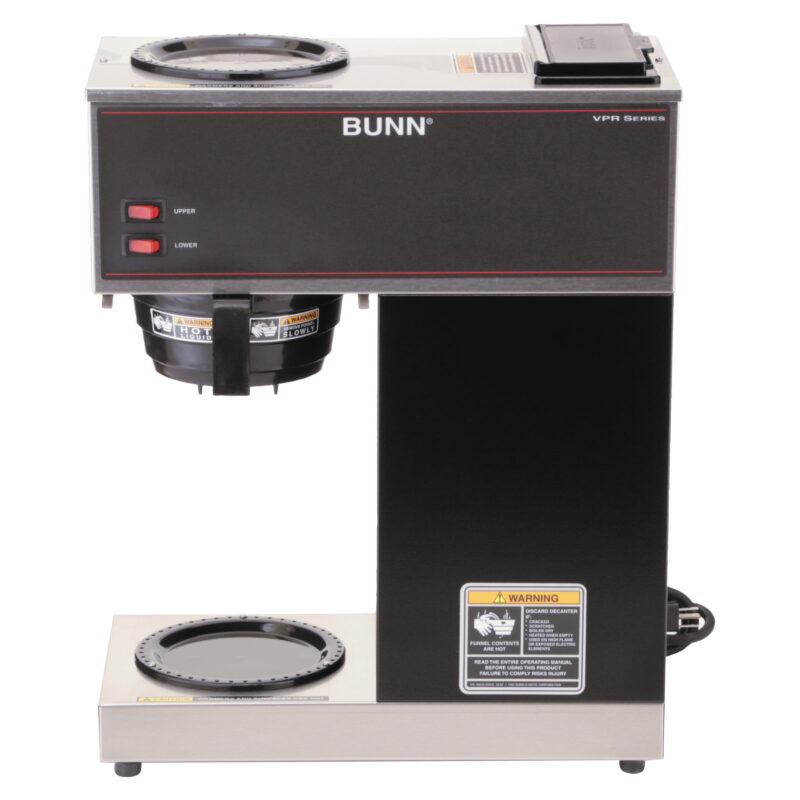 BUNN VPR 12-Cup Commercial Coffee Brewer, 2 Warmers - Image 4
