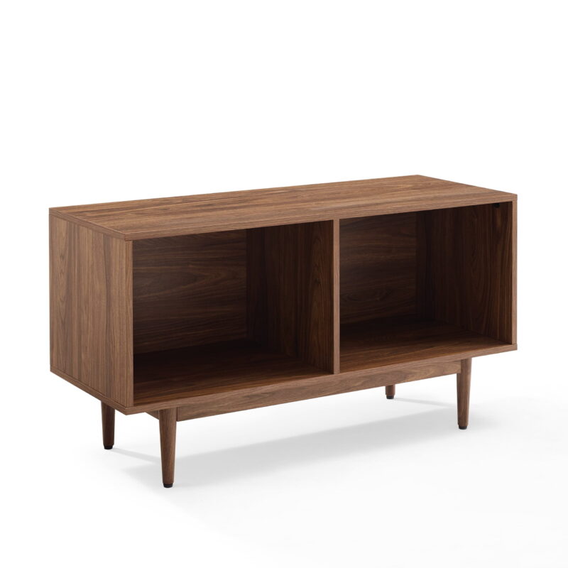 Crosley Furniture Liam 40"Wood Low Profile TV Stand in Walnut - Image 6