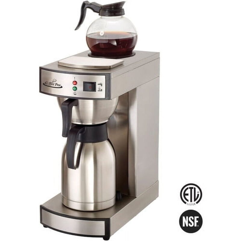 Coffee Pro Commercial Coffeemaker 2.32 quart - Stainless Steel - Stainless Steel - Image 3