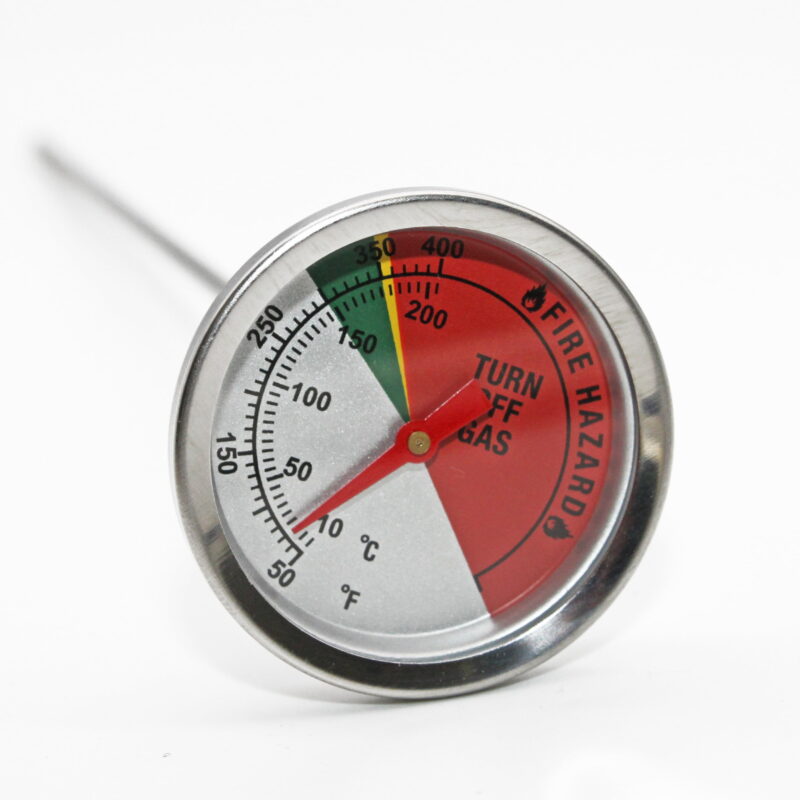 Flame King Proleo Tabletop Propane Deep Fryer with Oil Thermometer 5ft Propane Hose, 2.5 gal Capacity - Image 4