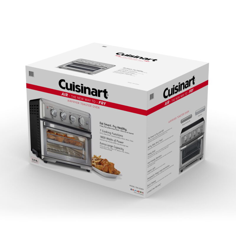 Cuisinart Convection Toaster Oven TOA-55WM with Air Fry,  Large Capacity 17 Liters - Image 6