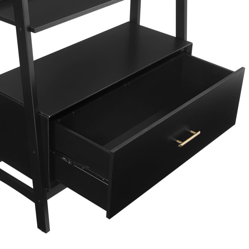 Crosley Furniture Landon Large Etagere Bookcase - Image 5