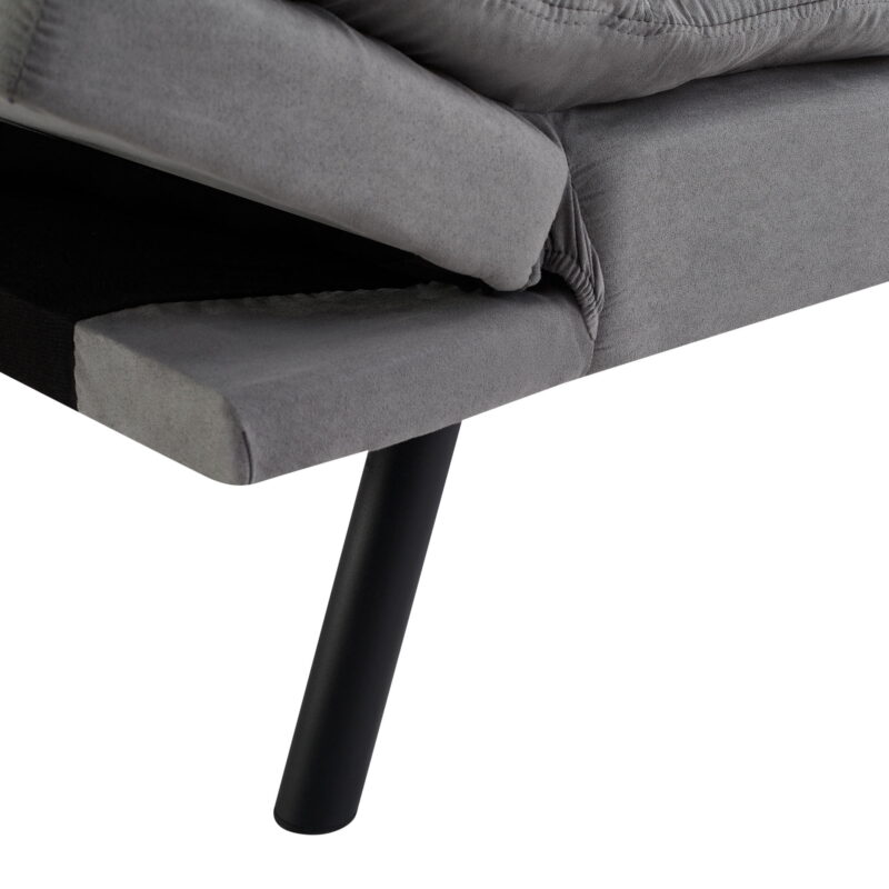 Mainstays Memory Foam Futon with 72" Grey - Image 2