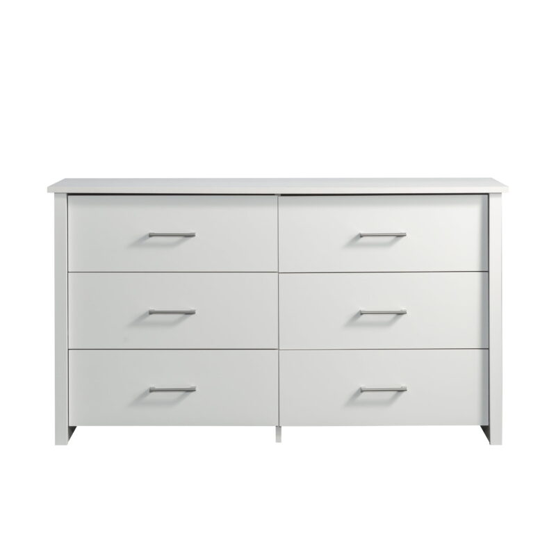 Mainstays Hillside 6-Drawer Dresser, Soft White Finish - Image 3