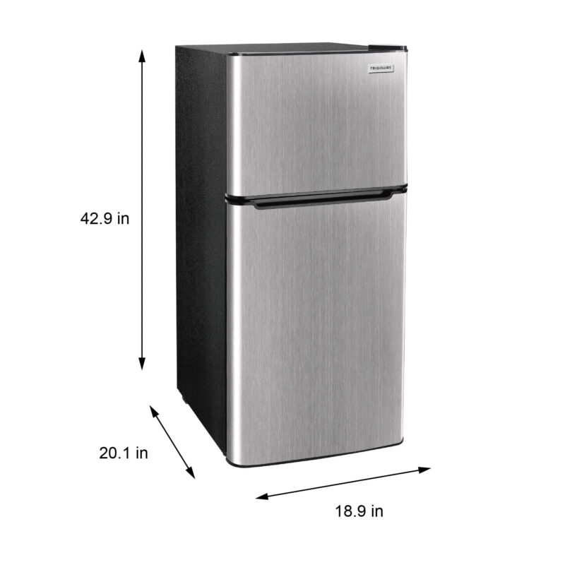 Frigidaire EFR463 Eco-Friendly 4.5 cu.ft Refrigerator, Platinum - Image 2