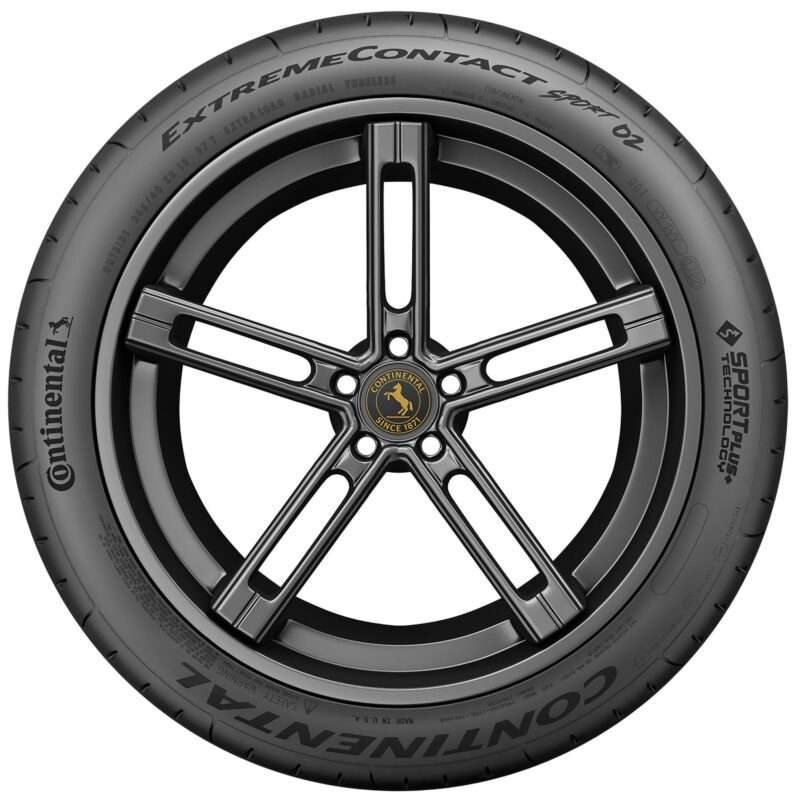 Continental ExtremeContact Sport 02 Summer 245/40ZR18 97Y XL Passenger Tire - Image 4