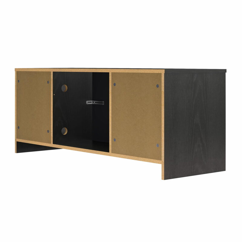 Mainstays Fireplace TV Stand, for TVs up to 55", Black Oak - Image 7