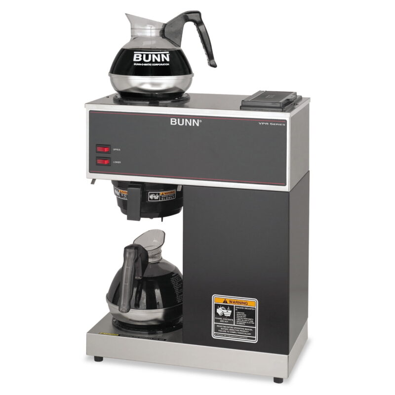 BUNN VPR 12-Cup Commercial Coffee Brewer, 2 Warmers - Image 5