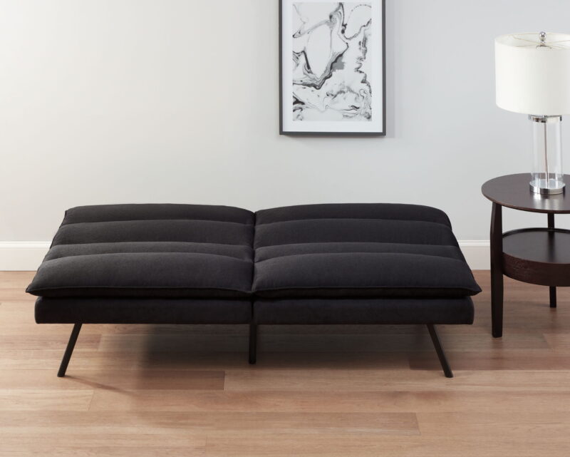 Mainstays Pillow Top 71.25" Futon, Charcoal - Image 5