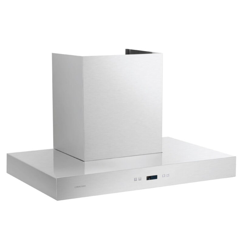 CAVALIERE 30" Inch Range Hood in Brushed Stainless Steel 900 CFM- LED Lighting- SV218Z-30 - Image 4