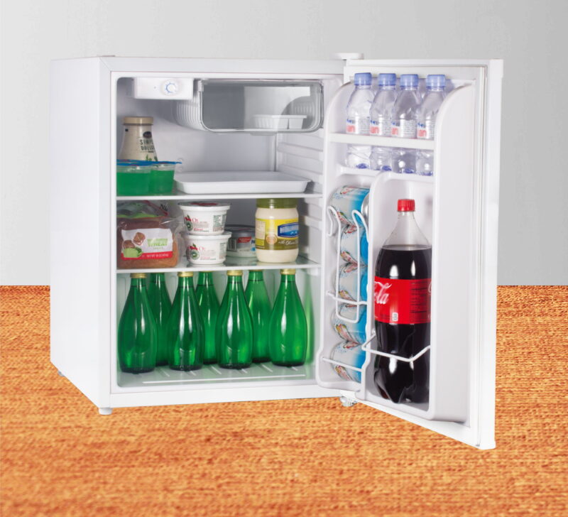 Arctic Chef 2.6 Cu Ft Single Door Mini Fridge, White - Image 3
