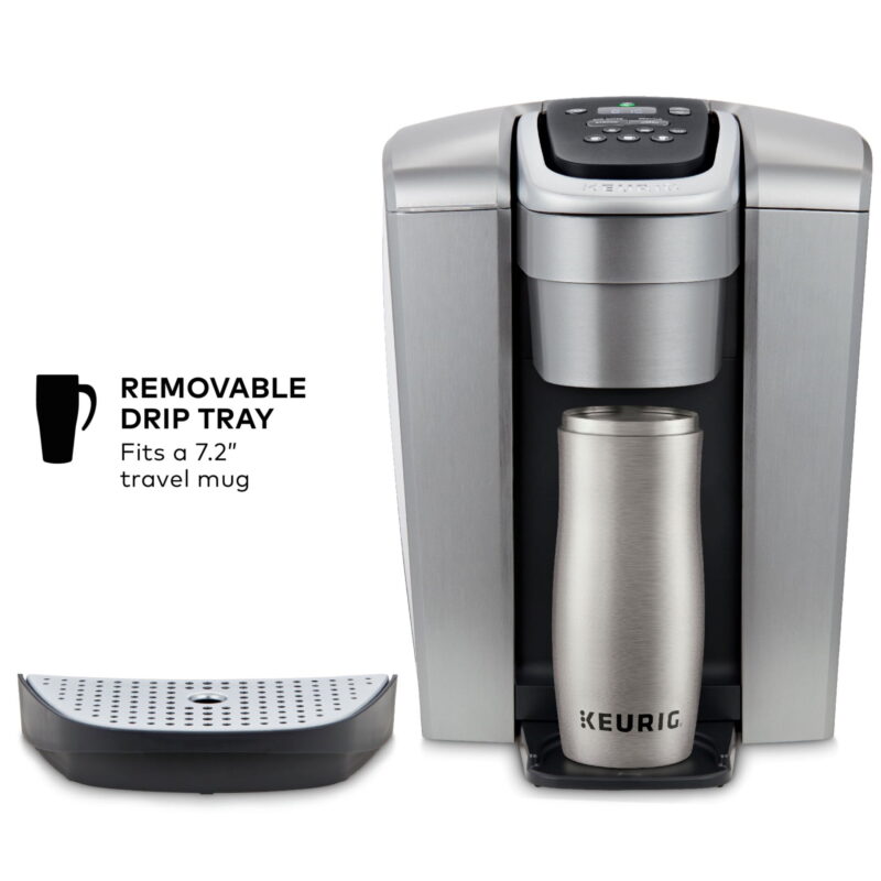 Keurig K-Elite Single-Serve K-Cup Pod Coffee Maker, Brushed Silver - Image 3